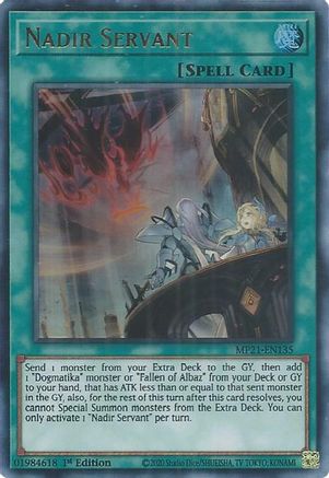 Nadir Servant [MP21-EN135] Ultra Rare - Trinity Hobby