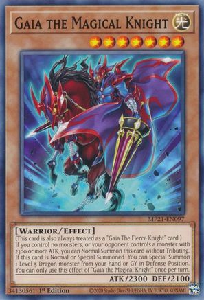 Gaia the Magical Knight [MP21-EN097] Common - Trinity Hobby