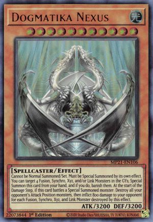 Dogmatika Nexus [MP21-EN106] Ultra Rare - Trinity Hobby
