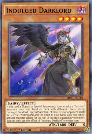Indulged Darklord [MP21-EN118] Common - Trinity Hobby