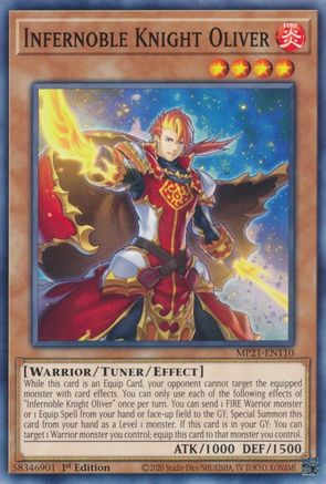 Infernoble Knight Oliver [MP21-EN110] Common - Trinity Hobby