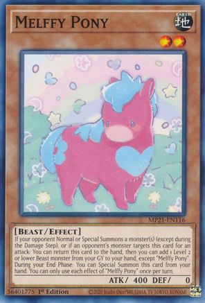 Melffy Pony [MP21-EN116] Common - Trinity Hobby