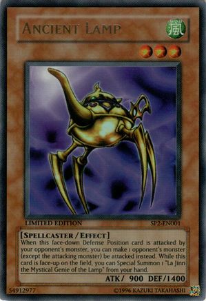 Ancient Lamp [SP2-EN001] Ultra Rare - Trinity Hobby