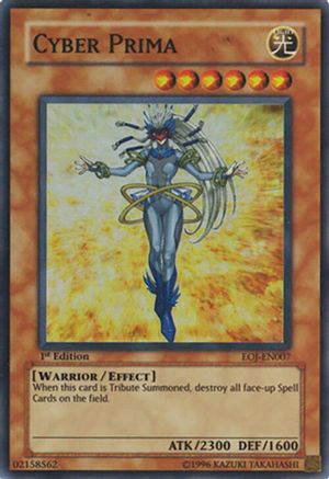 Cyber Prima [EOJ-EN007] Super Rare - Trinity Hobby