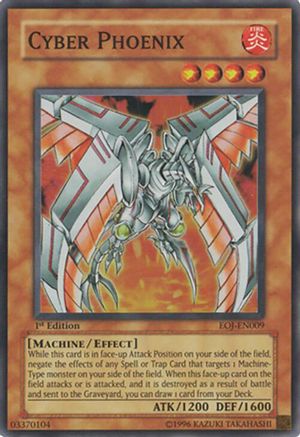 Cyber Phoenix [EOJ-EN009] Super Rare - Trinity Hobby