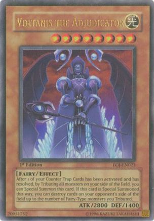 Voltanis the Adjudicator [EOJ-EN023] Ultra Rare - Trinity Hobby