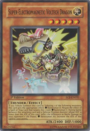 Super-Electromagnetic Voltech Dragon [EOJ-EN031] Super Rare - Trinity Hobby