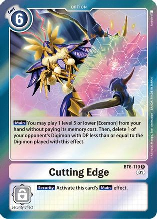 Cutting Edge [BT6-110] [Double Diamond] - Trinity Hobby