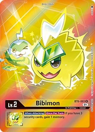 Bibimon [BT6-003] (Alternative Art - Box Topper) [Double Diamond] - Trinity Hobby