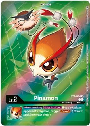 Pinamon [BT6-004] (Art alternatif - Box Topper) [Double Diamant] 