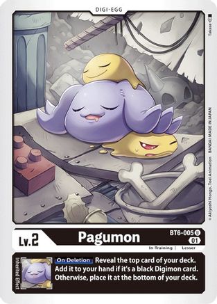 Pagumon [BT6-005] [Double Diamond] - Trinity Hobby
