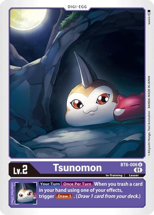 Tsunomon [BT6-006] [Double Diamond] - Trinity Hobby