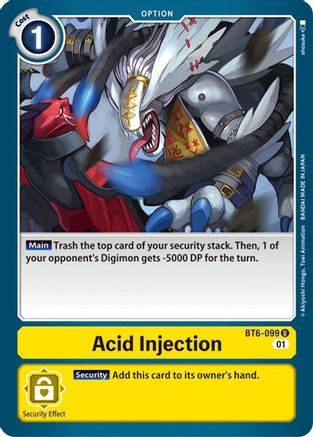 Acid Injection [BT6-099] [Double Diamond] - Trinity Hobby