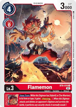 Flamemon [BT6-010] [Double Diamond] - Trinity Hobby