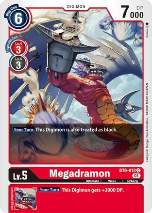 Megadramon [BT6-013] [Double Diamond] - Trinity Hobby