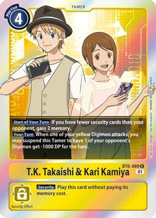 T.K. Takaishi & Kari Kamiya [BT6-089] [Double Diamond] - Trinity Hobby