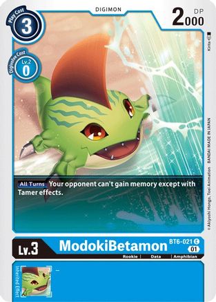 ModokiBetamon [BT6-021] [Double Diamond] - Trinity Hobby