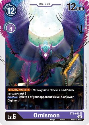 Ornismon [BT6-080] [Double Diamond] - Trinity Hobby