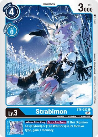 Strabimon [BT6-022] [Double Diamond] - Trinity Hobby