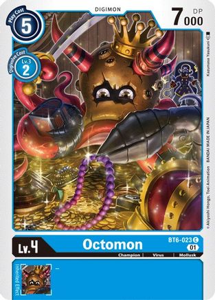 Octomon [BT6-023] [Double Diamond] - Trinity Hobby