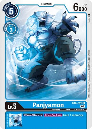 Panjyamon [BT6-025] [Double Diamond] - Trinity Hobby