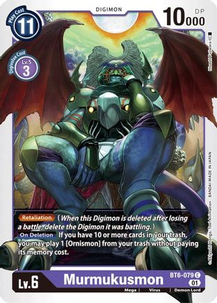 Murmukusmon [BT6-079] [Double Diamond] - Trinity Hobby