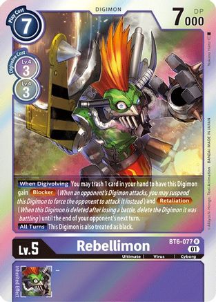 Rebellimon [BT6-077] [Double Diamond] - Trinity Hobby