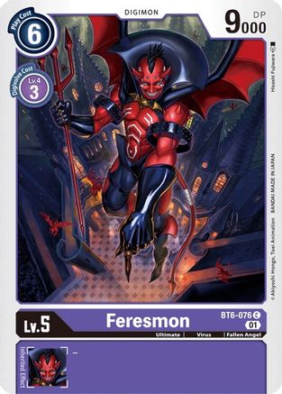 Feresmon [BT6-076] [Double Diamond] - Trinity Hobby