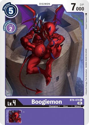 Boogiemon [BT6-074] [Double Diamond] - Trinity Hobby