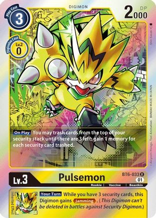Pulsemon [BT6-033] [Double Diamond] - Trinity Hobby