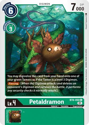 Petaldramon [BT6-050] [Double Diamond] - Trinity Hobby