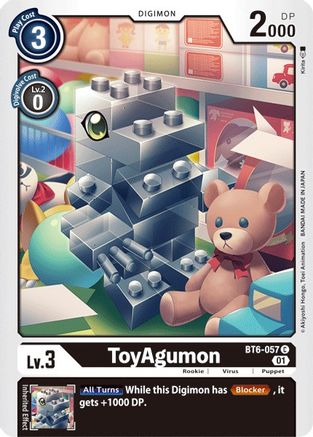 ToyAgumon [BT6-057] [Double Diamond] - Trinity Hobby