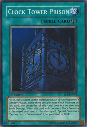 Clock Tower Prison [EOJ-EN048] Super Rare - Trinity Hobby