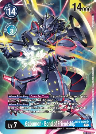Gabumon - Bond of Friendship [BT6-030] (Alternate Art) [Double Diamond] - Trinity Hobby