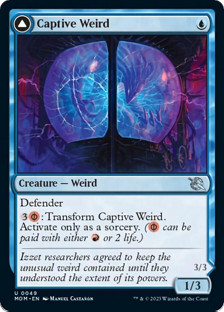 Captive Weird // Compleated Conjurer [March of the Machine] - Trinity Hobby