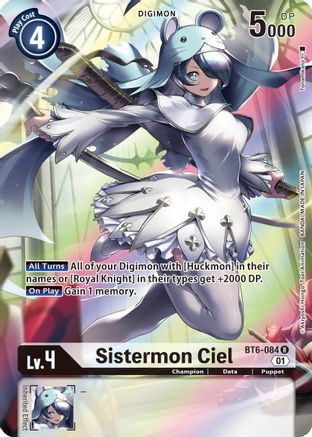 Sistermon Ciel [BT6-084] (Art alternatif) [Double Diamant] 