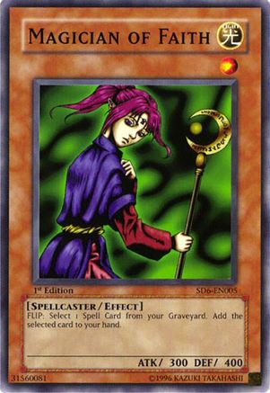 Magician of Faith [SD6-EN005] - Structure Deck: Spellcaster's Judgment Unlimited - Common / Short Print