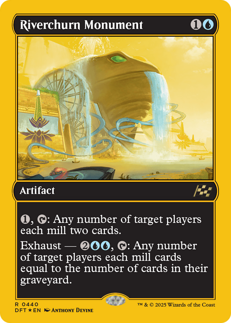 Riverchurn Monument (First-Place Foil) [Aetherdrift] - Trinity Hobby
