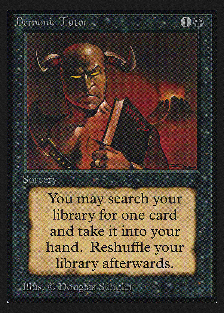 Demonic Tutor [Collectors' Edition] - Trinity Hobby