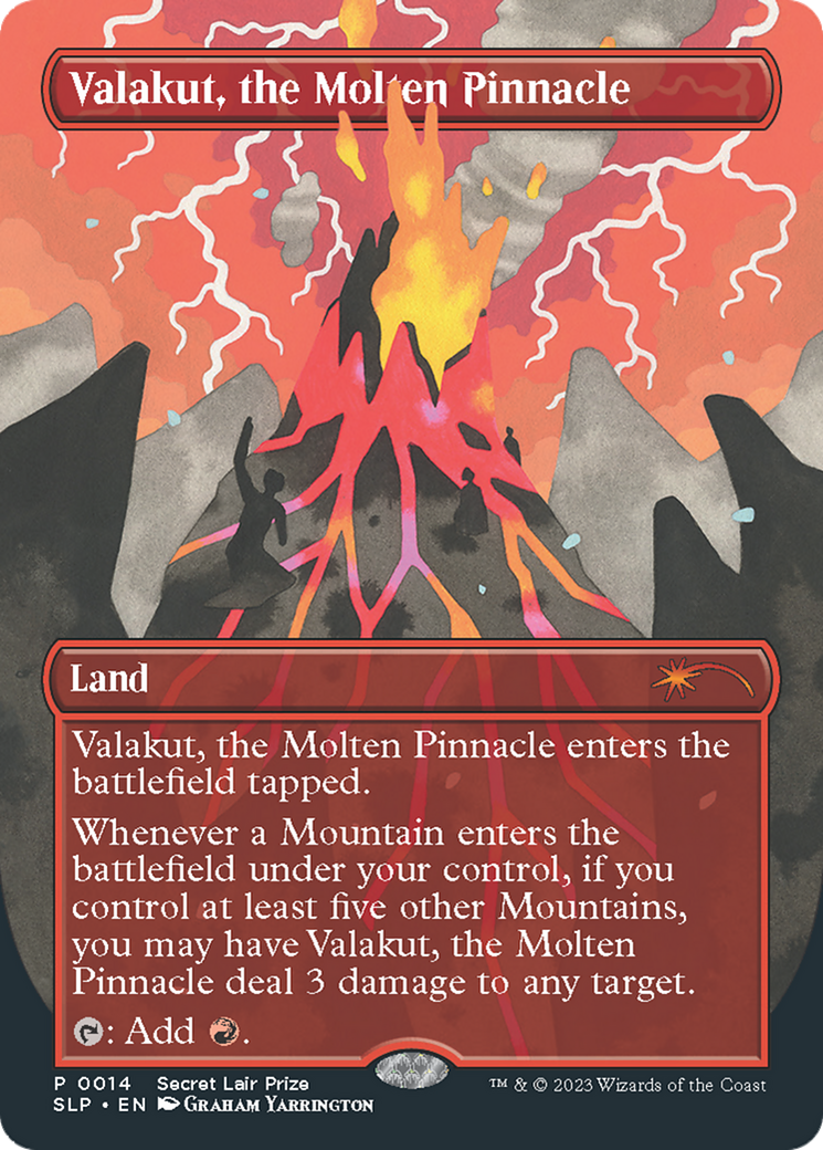 Valakut, the Molten Pinnacle [Secret Lair Showdown] - Trinity Hobby
