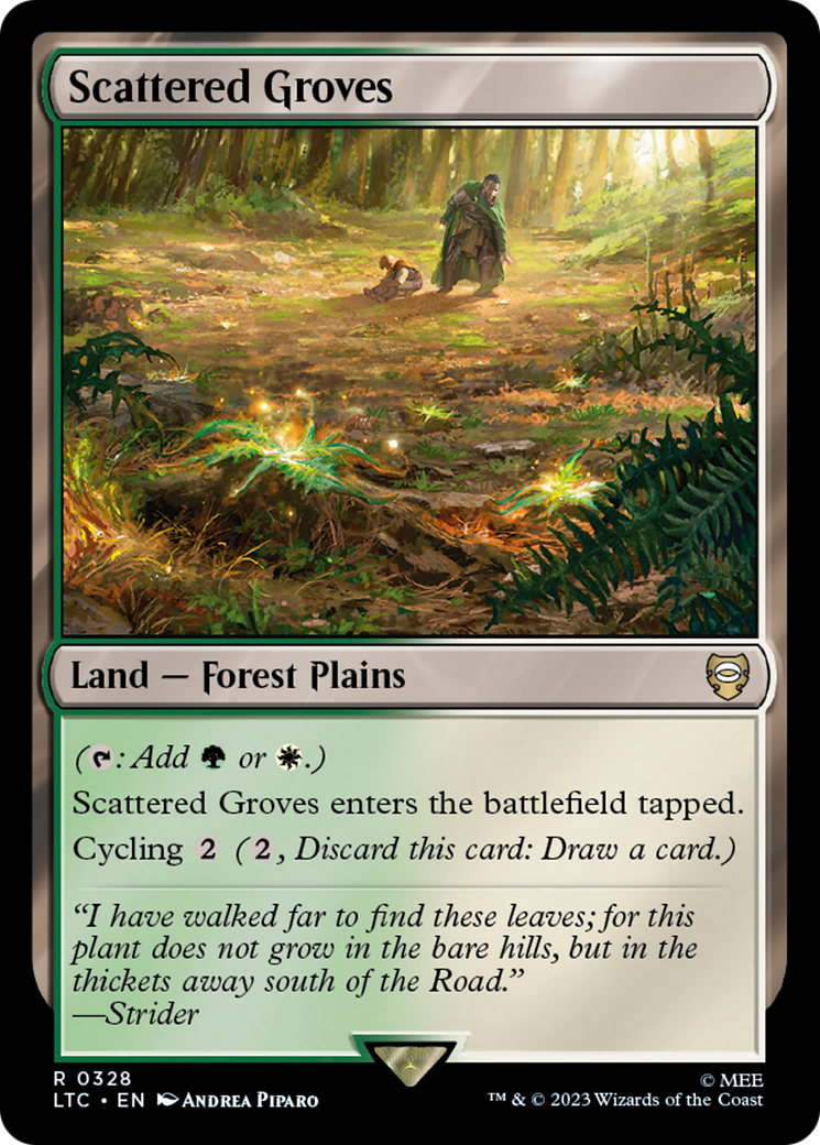 Scattered Groves [The Lord of the Rings: Tales of Middle-Earth Commander] - Trinity Hobby