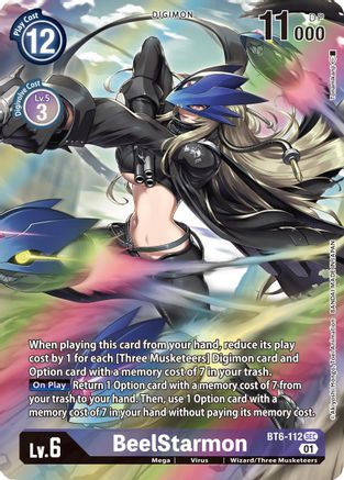 BeelStarmon [BT6-112] (Alternate Art) [Double Diamond] - Trinity Hobby