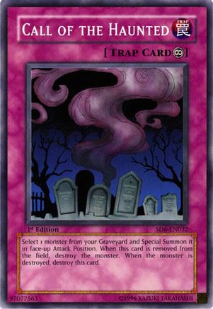 Call Of The Haunted [SD6-EN032] - Structure Deck: Spellcaster's Judgment 1st Edition - Common / Short Print - Trinity Hobby