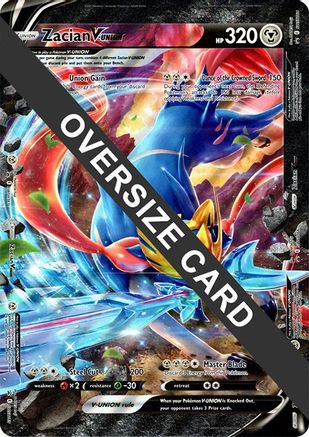 Zacian V-Union (Jumbo Card) [Sword & Shield: Black Star Promos] - Trinity Hobby