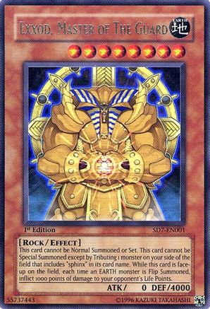 Exxod, Master of the Guard [SD7-EN001] Ultra Rare - Trinity Hobby