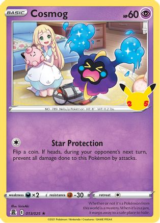 Cosmog (013/025) [Celebrations: 25th Anniversary] - Trinity Hobby