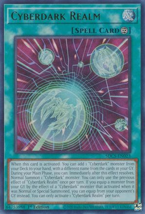Cyberdark Realm [SDCS-EN023] Ultra Rare - Trinity Hobby