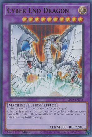 Cyber End Dragon [SDCS-EN041] Ultra Rare - Trinity Hobby