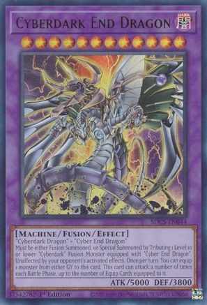 Cyberdark End Dragon [SDCS-EN044] Ultra Rare - Trinity Hobby