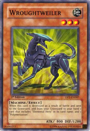 Wroughtweiler [DP1-EN007] - Duelist Pack 1: Jaden Yuki Unlimited - Common - Trinity Hobby